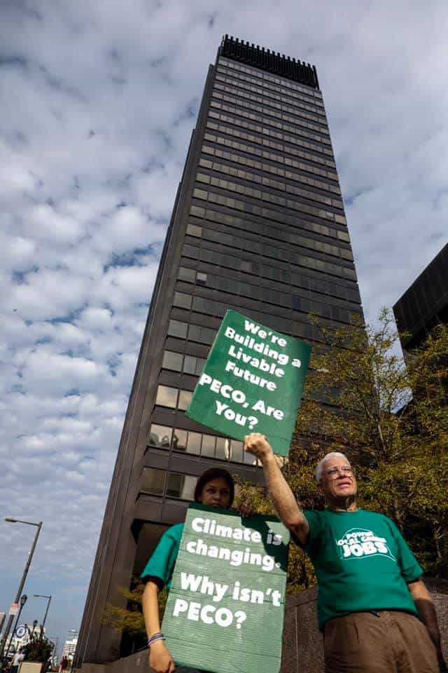 Parents, Grandparents, and Teachers Ask: Climate is Changing, Why Isn’t PECO?